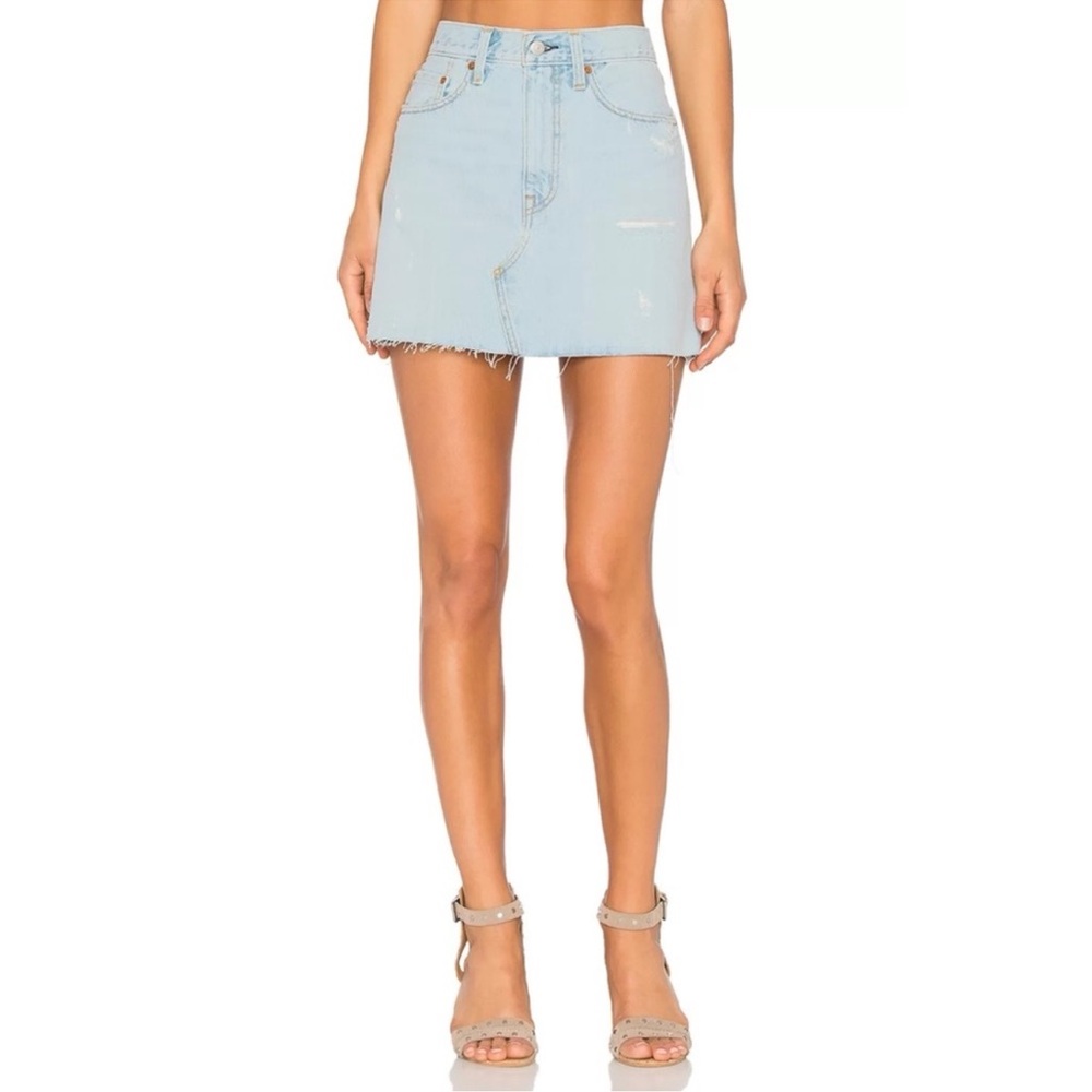 Levi’s Deconstructed Skirt